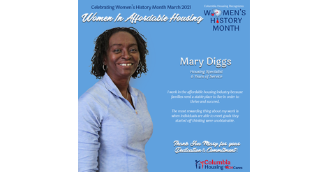 Celebrating Women in Affordable Housing - Mary DIggs (03/25/2021 ...