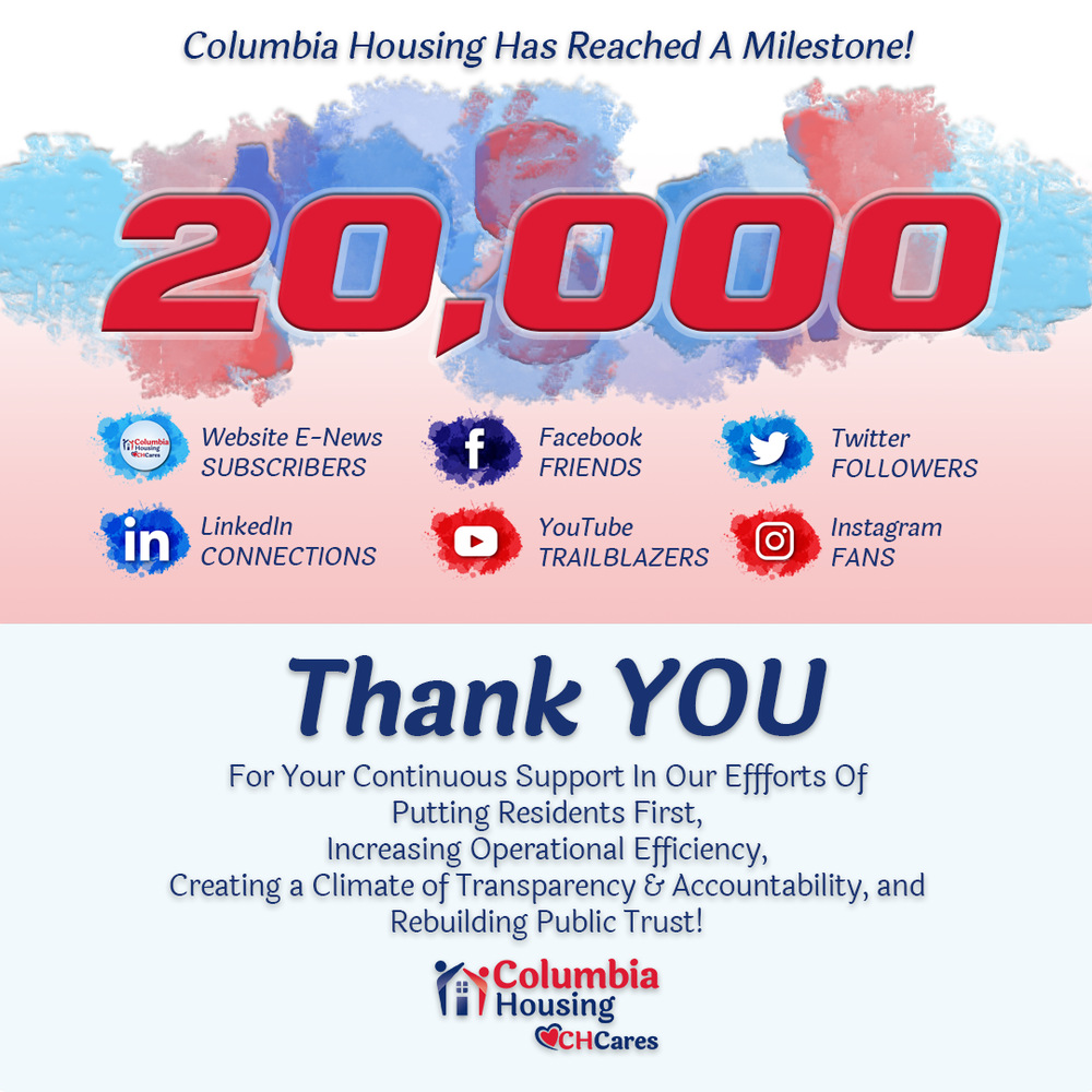 Thank you to CH's 20,000 supporters!