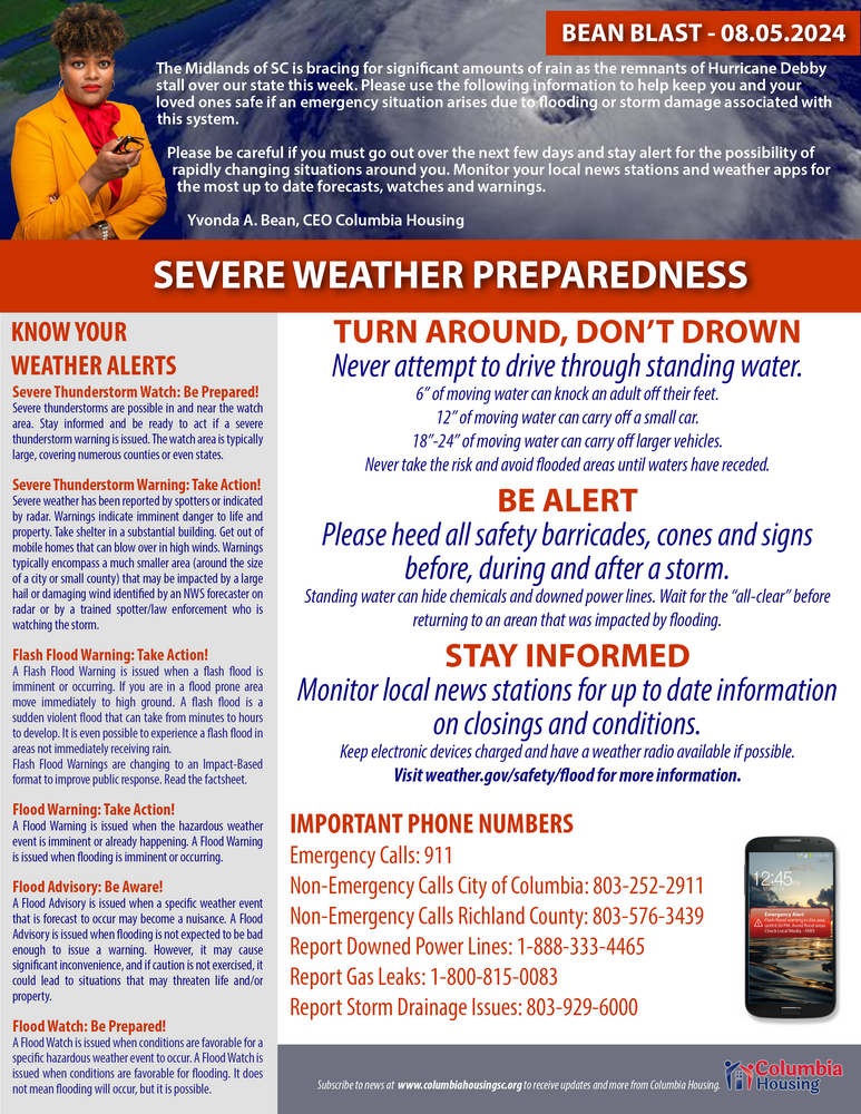 Bean Blast - Severe Weather Preparedness