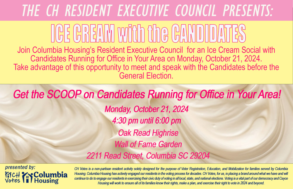 REC hosts ice cream social for CH residents to meet candidates